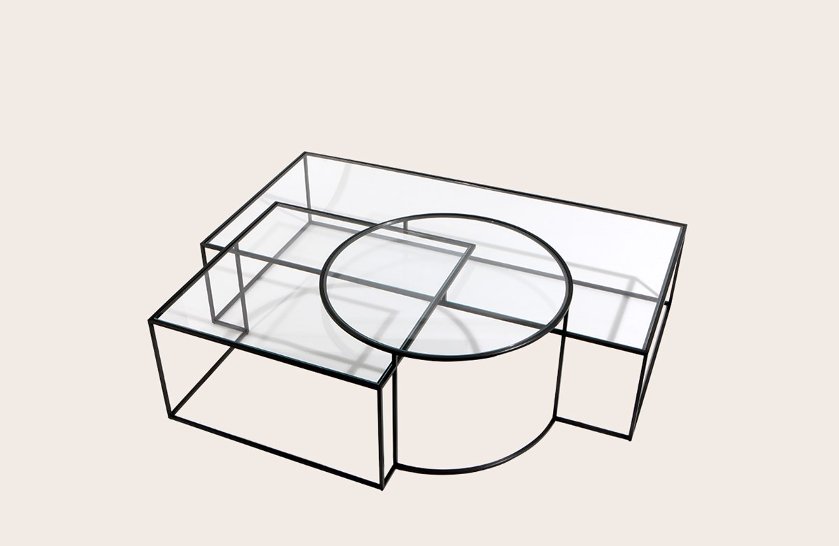 Geometrik Low Table